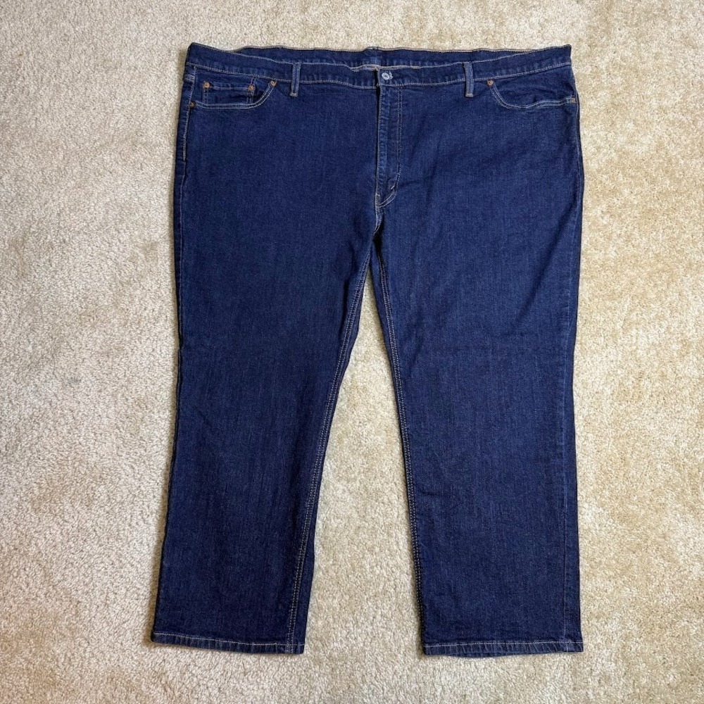 Levi's 541 Athletic Fit Mens Jeans Size 56x30 Dark Wash